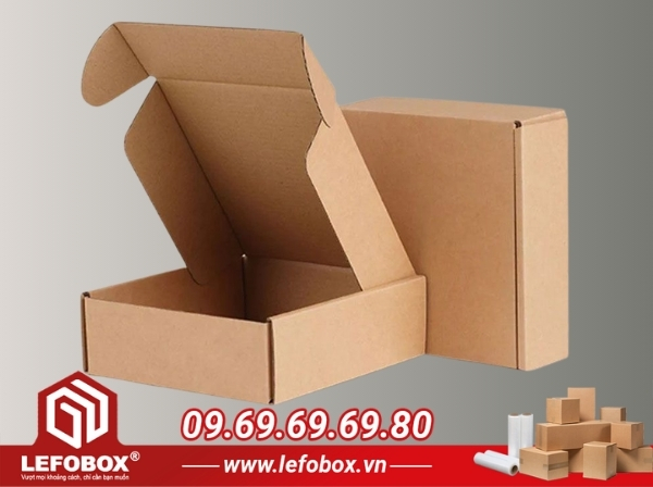 Hộp carton nắp gài là gì? Đặc điểm và cấu tạo của hộp carton nắp gài