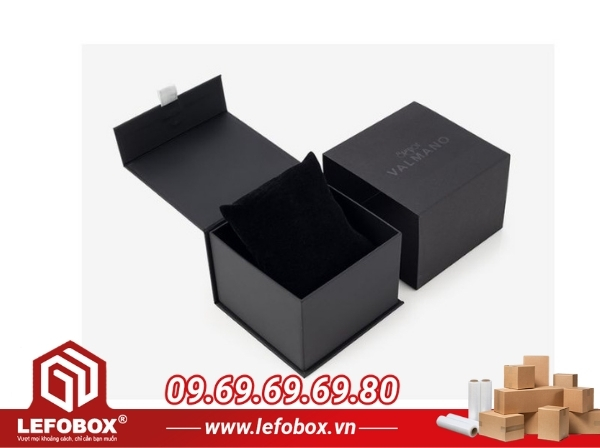 Hộp đựng đồng hồ nắp lật