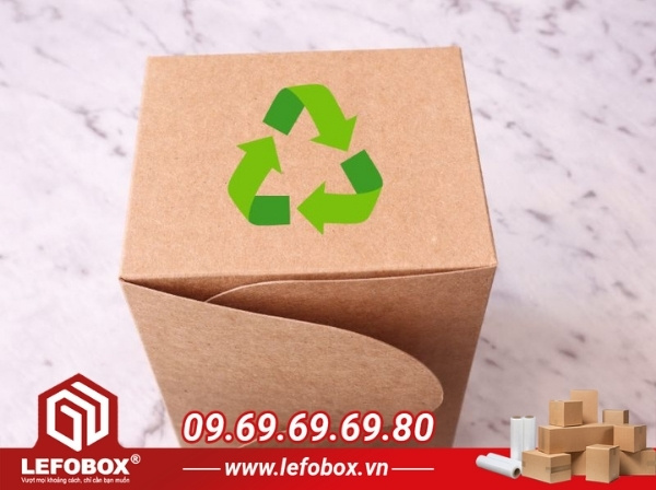 Hộp giấy kraft an toàn với môi trường