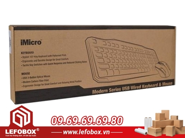 Công nghệ in hộp carton đựng bàn phím