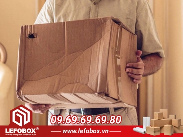 Không nên tái sử dụng thùng carton cũ