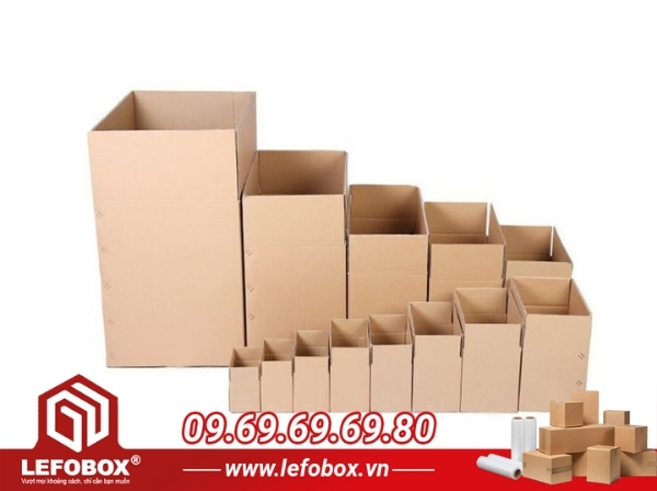 Kích thước phổ biến của hộp carton đựng phụ kiện