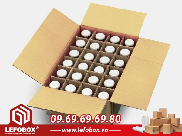 Kích thước thùng carton 5kg ngành mỹ phẩm