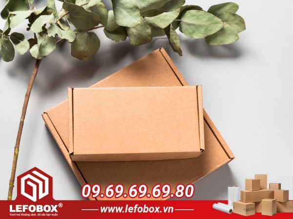 Kích thước tiêu chuẩn của hộp carton đựng sách