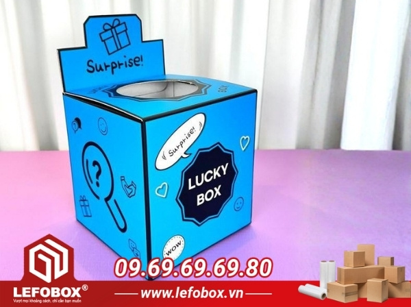 Làm thùng bốc thăm trúng tưởng ngộ nghĩnh