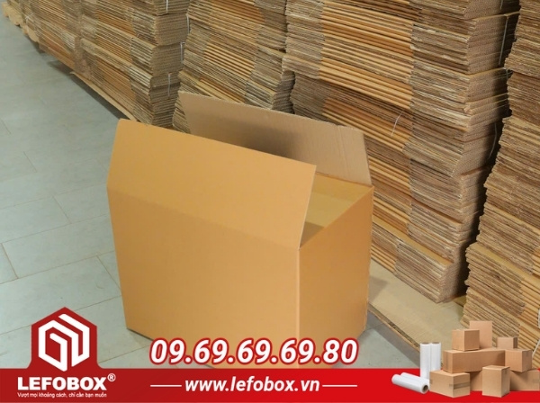 Địa chỉ bán thùng carton chuyển nhà Cần Giờ uy tín chất lượng giá rẻ LEFOBOX