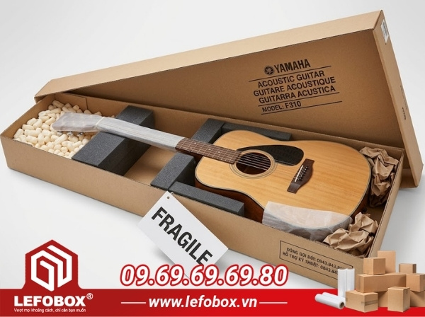 LefoBox - Địa chỉ sản xuất thùng carton đựng đàn uy tín, chất lượng