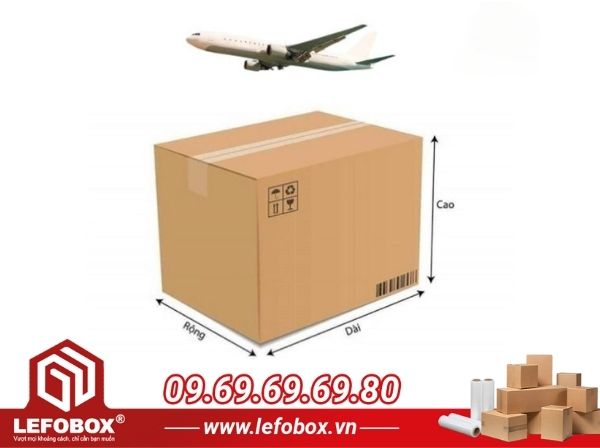 LefoBox - đơn vị mua bán thùng carton đi máy bay chuẩn quy định
