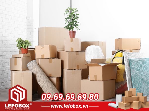 LEFOBOX - đơn vị mua bán thùng carton 5 lớp chuyển nhà, văn phòng, đi máy bay uy tín