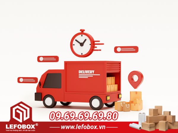 LEFOBOX nhận giao hàng miễn phí thùng carton chuyển nhà tại quận Bình Thạnh