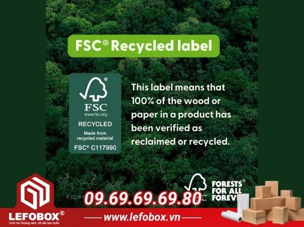 Logo FSC recycled