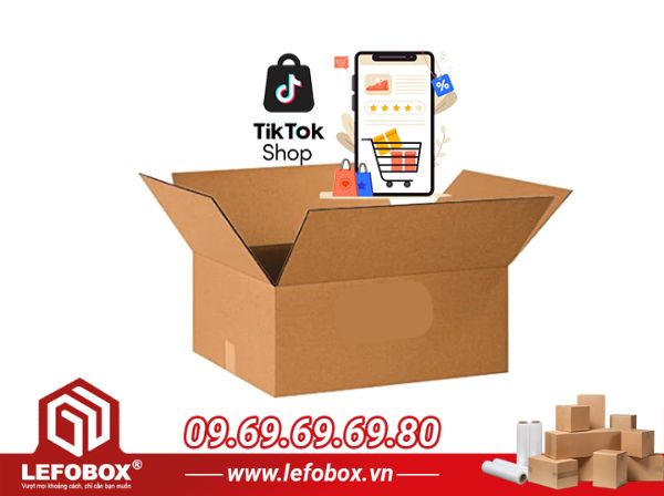 Lợi ích của hộp carton đóng hàng tiktok shop
