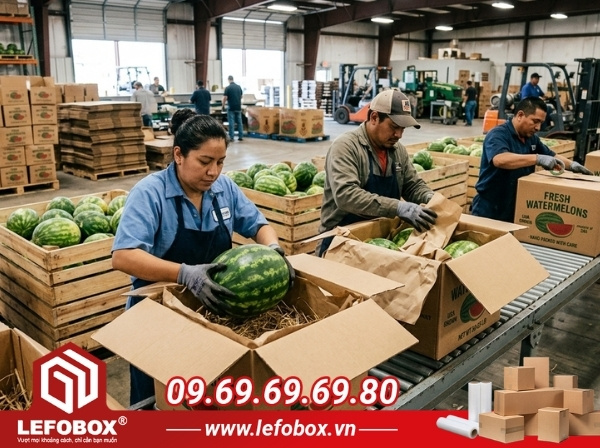 Những lợi ích của thùng carton đựng dưa hấu