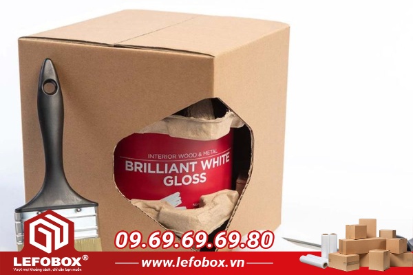 Lợi ích khi đặt sản xuất thùng carton đựng sơn trực tiếp tại xưởng