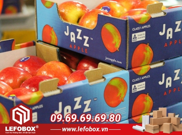 Lợi ích của thùng carton đựng táo