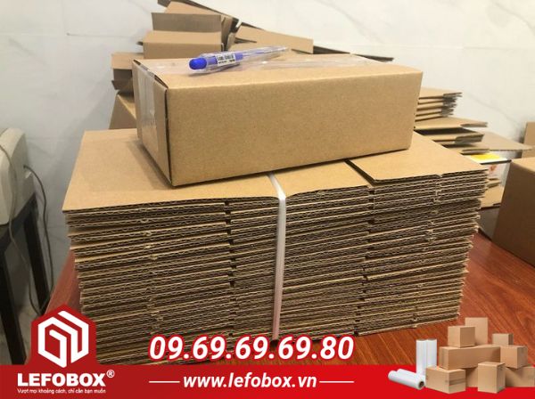 Lựa chọn số lượng thùng carton theo yêu cầu