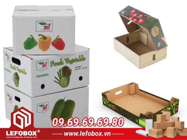 Một số lưu ý khi chọn thùng carton đựng trái cây