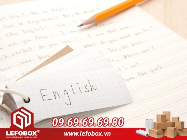 Mẫu câu tiếng Anh thực tế khi làm việc với thùng carton