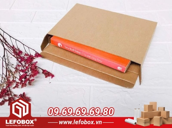 Mẫu hộp carton đựng sách đẹp