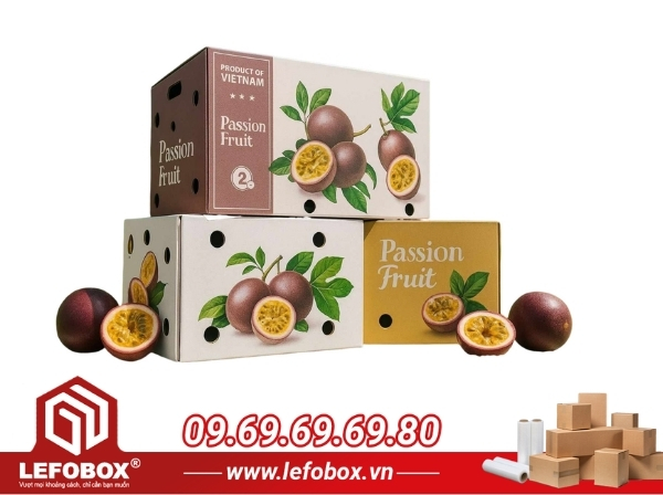 Mẫu hộp đựng chanh dây xuất khẩu