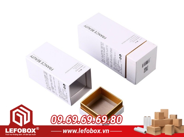 Mẫu hộp giấy đựng mỹ phẩm âm dương