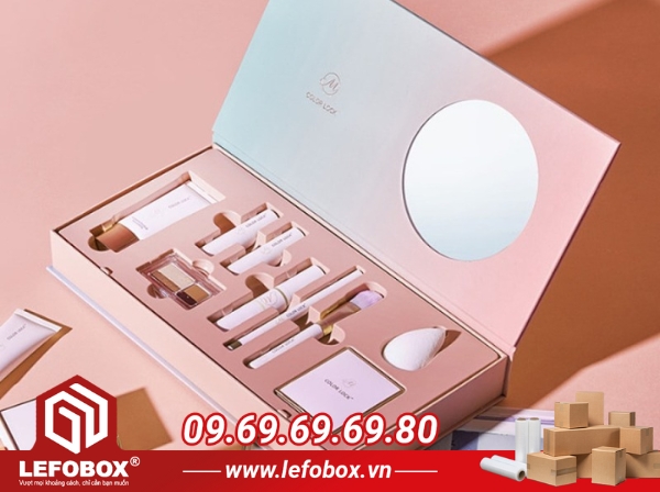 Vì sao cần chọn đúng mẫu hộp giấy đựng mỹ phẩm?