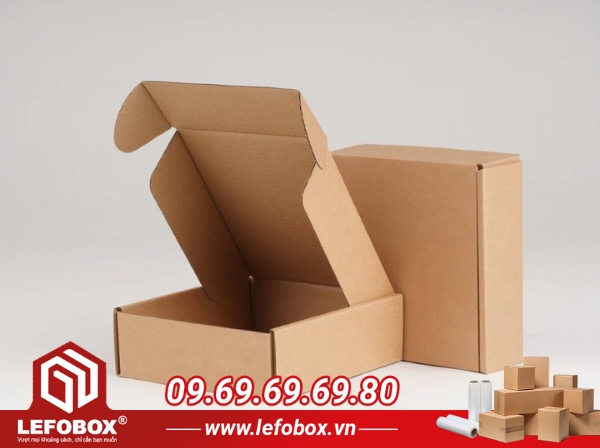 Mẫu hộp giấy đựng mỹ phẩm nắp gài