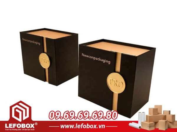 Mẫu hộp giấy đựng mỹ phẩm dạng nam châm