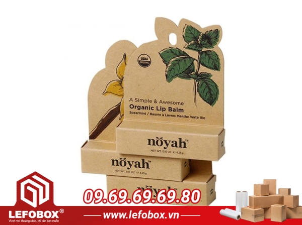 Mẫu hộp giấy đựng son