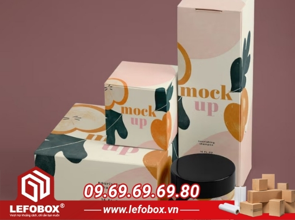 Mẫu hộp carton ngành mỹ phẩm