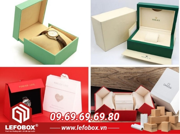 Mẫu hộp đựng đồng hồ đeo tay đẹp