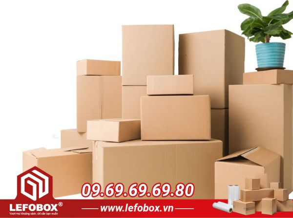 Đa dạng các loại sản phẩm thùng carton