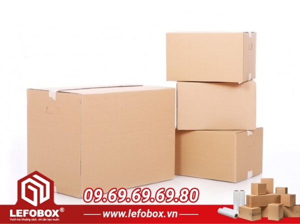 Mua thùng carton đóng hàng đi máy bay có chất liệu giấy bền chắc