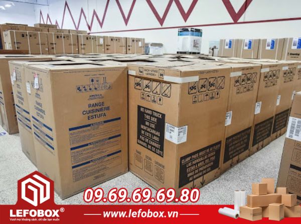 Mua thùng carton đựng máy giặt giá tốt, chất lượng tại LefoBox