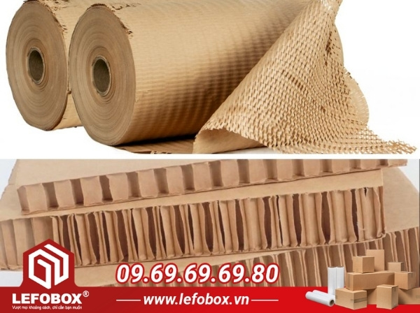 Nên sử dụng giấy tổ ong dạng tấm hay dạng cuộn