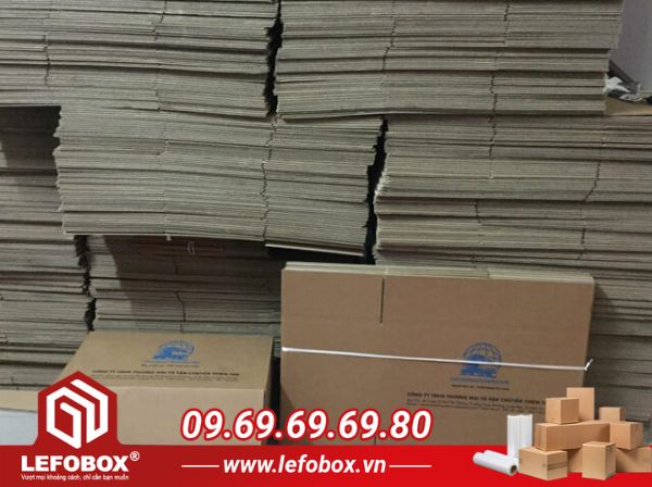 Nhu cầu sử dụng thùng carton chuyển nhà tại quận 6