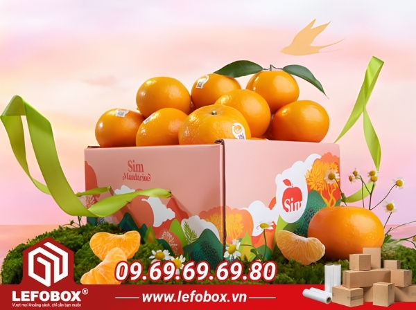 Những lợi ích của thùng carton đựng cam
