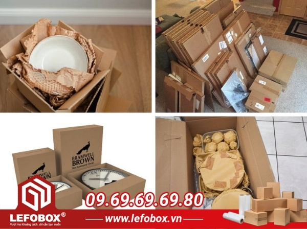 Những món hàng phổ biến cần sử dụng dịch vụ đóng gói hàng hóa LefoBox