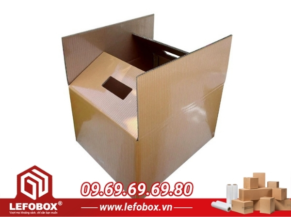 Phủ thêm lớp PE chống thấm khắc phục nhược điểm của thùng carton