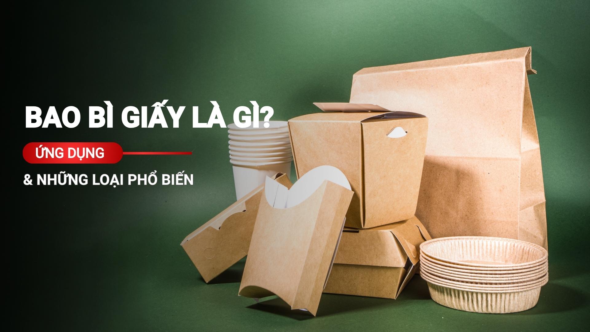 Bao bì giấy là gì? Có những loại nào và các ứng dụng phổ biến