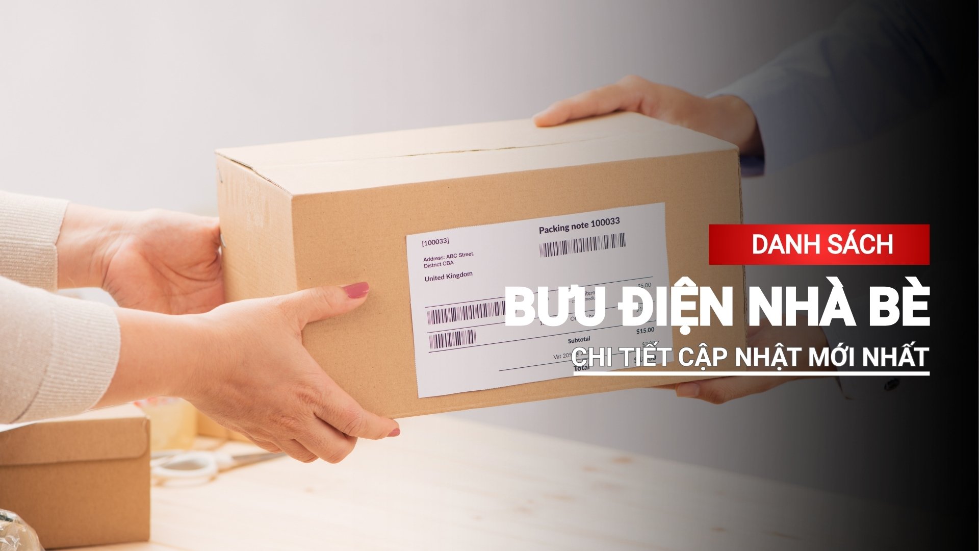 Danh sách bưu điện Nhà Bè chi tiết cập nhật mới nhất 