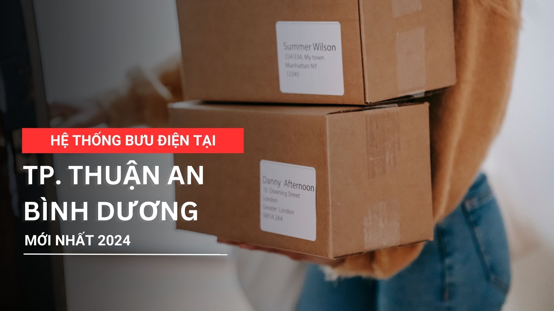 Hệ thống bưu điện tại Thành phố Thuận An, Tỉnh Bình Dương