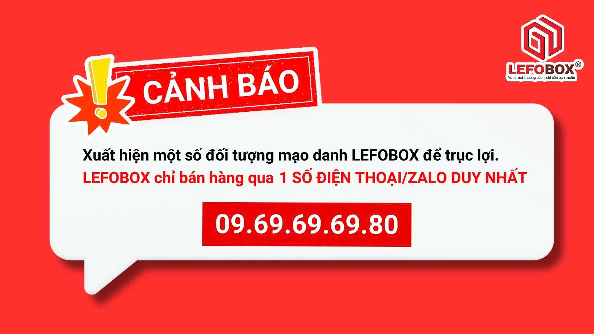 Thông báo chính thức: Cảnh báo về hành vi giả mạo thương hiệu Bao bì LefoBox