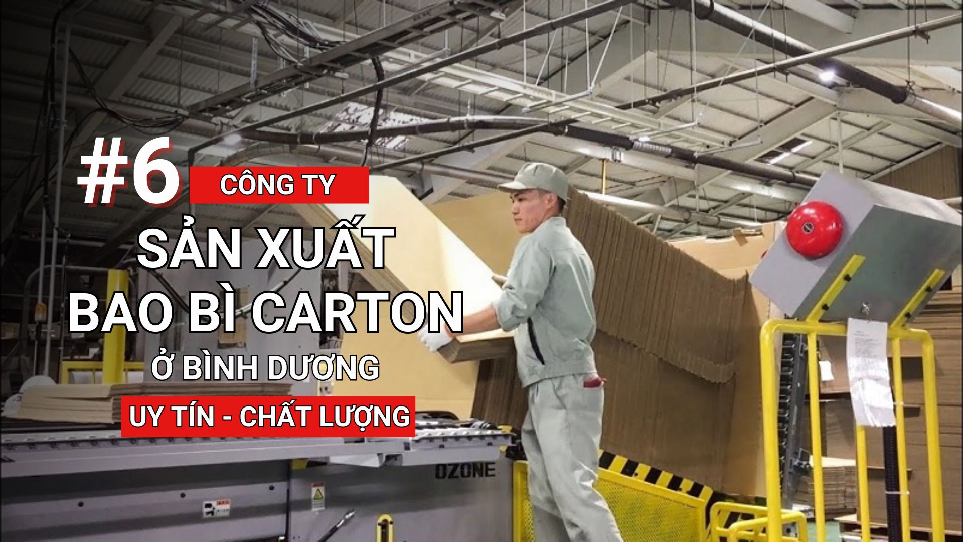 Công ty sản xuất bao bì carton ở Bình Dương