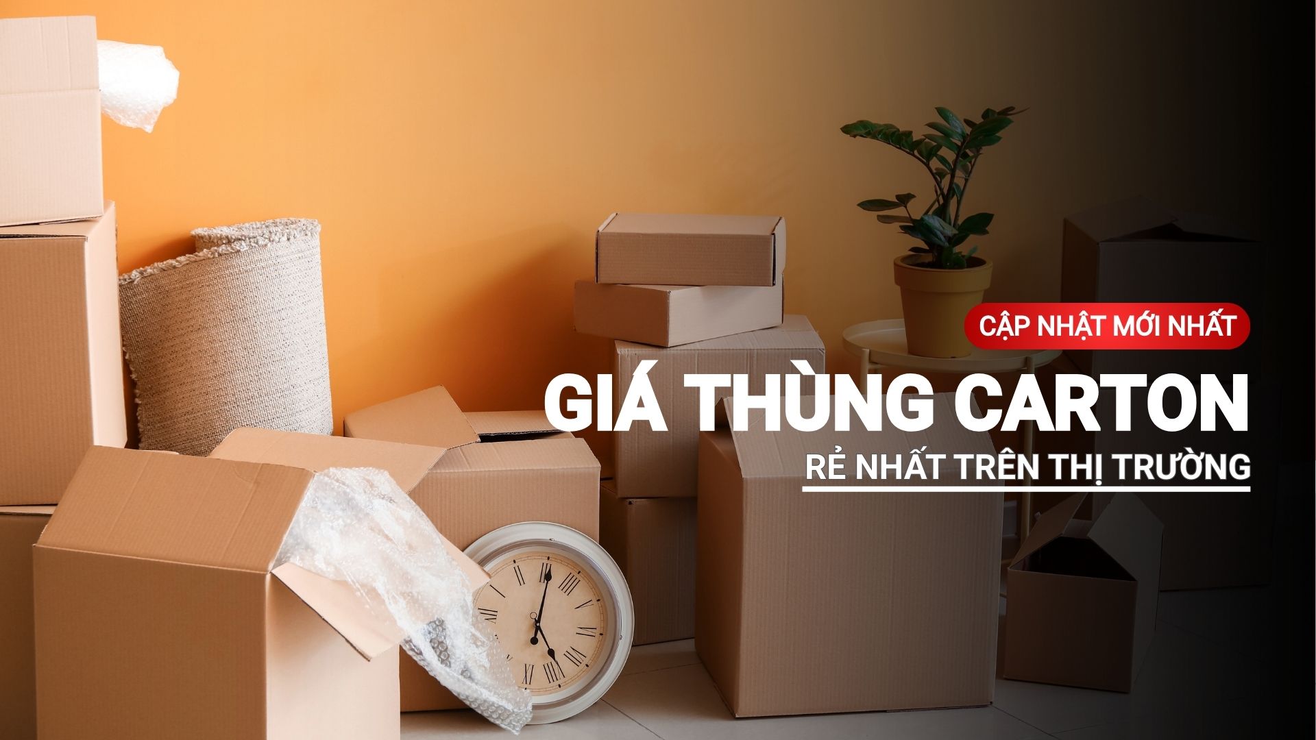 [Cập nhật mới nhất] Bảng giá thùng carton rẻ nhất trên thị trường