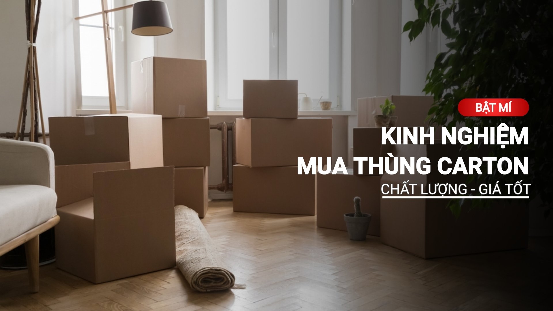 Bật mí kinh nghiệm mua thùng carton chất lượng giá tốt