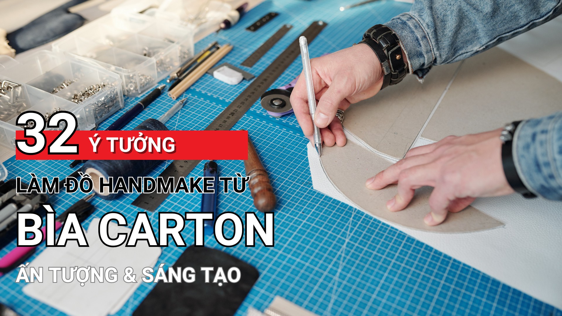 Tổng hợp 32 ý tưởng làm đồ handmade từ bìa carton