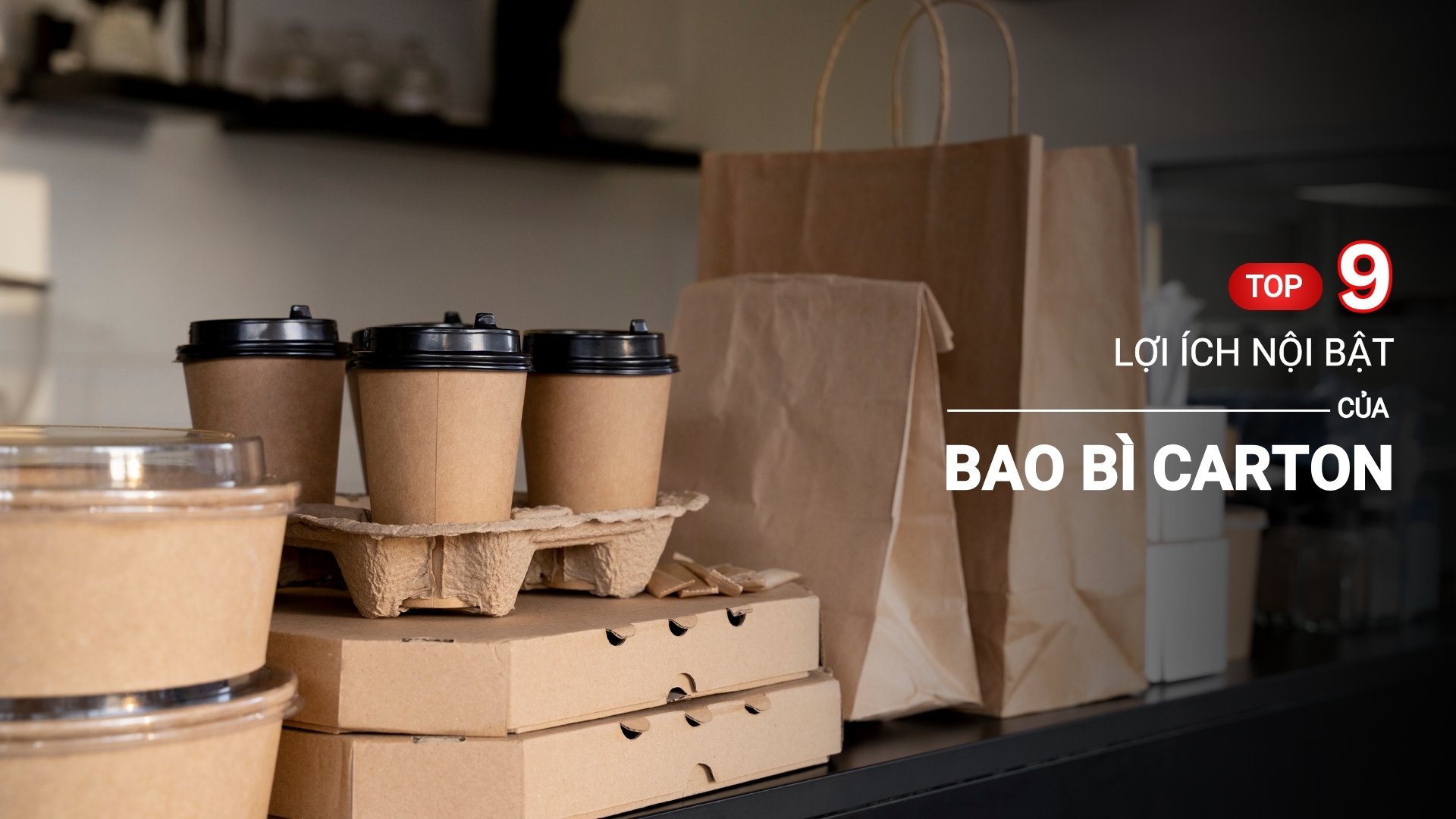 Top 9 lợi ích nổi bật khi sử dụng bao bì carton