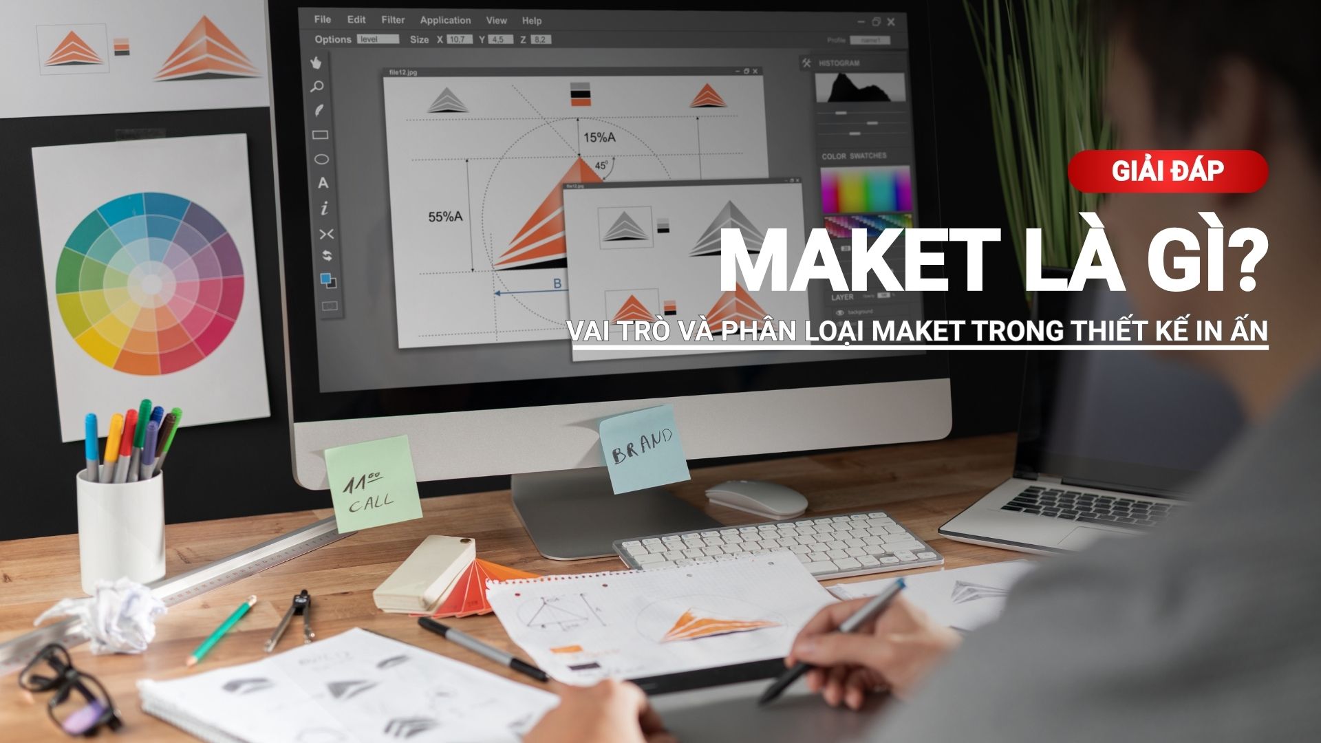 Maket là gì? Vai trò và phân loại maket trong thiết kế in ấn