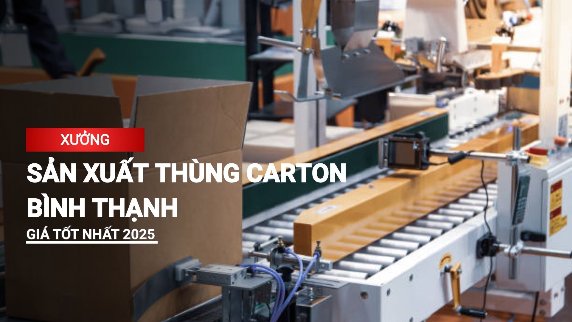Xưởng sản xuất thùng carton Bình Thạnh giá tốt nhất 2025